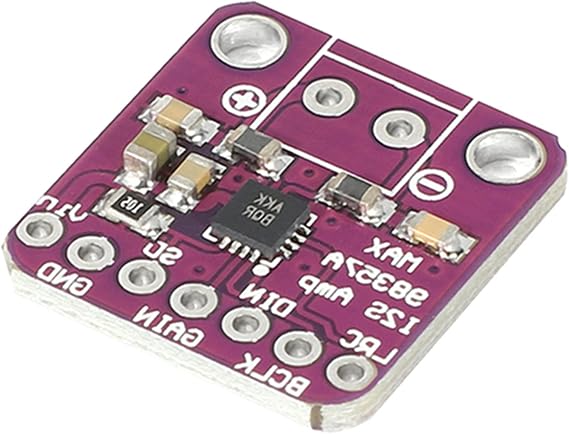 Car Max98357 I2S 3W Class D Amplifier Breakout - Interface Module of Dac Decoder Unfiltered Audio Board for Esp32