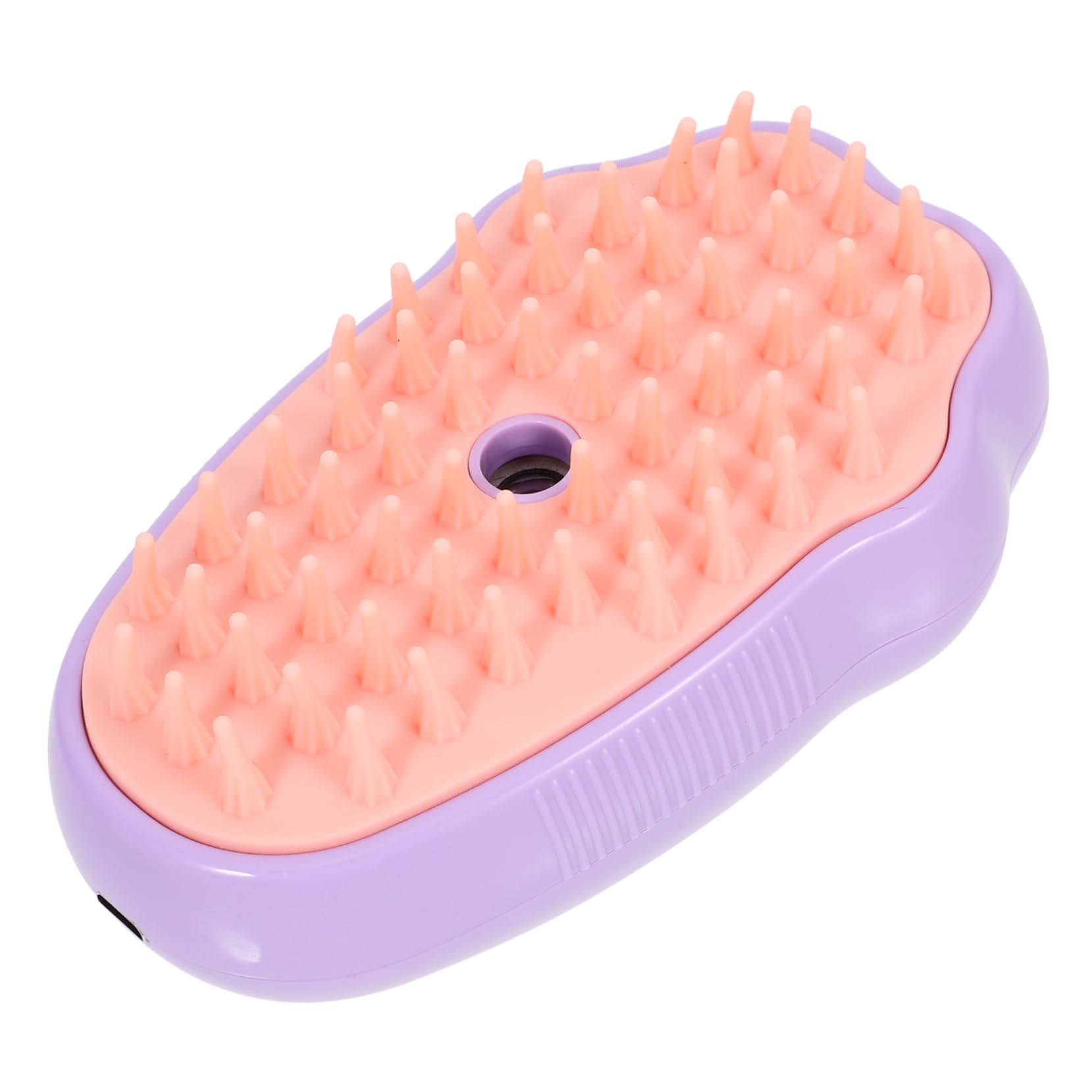 Toddmomy 5pièces Brosse à Vapeur Pour Chat Brosse De Toilettage Auto-nettoyante Et Masseuse Pour Animaux Élimine Les Poils Lâches Et Offre Une Expérience Apaisante Pour Bain