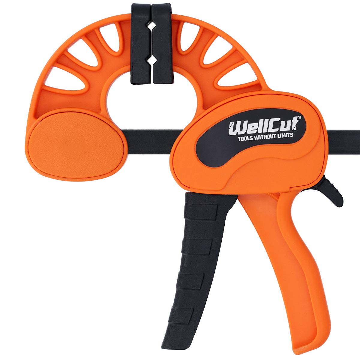 WellCut 150 mm, 300 mm, 450 mm, abrazadera de agarre rápido fuerte de trabajo de madera, 70 kg (60 x 450)