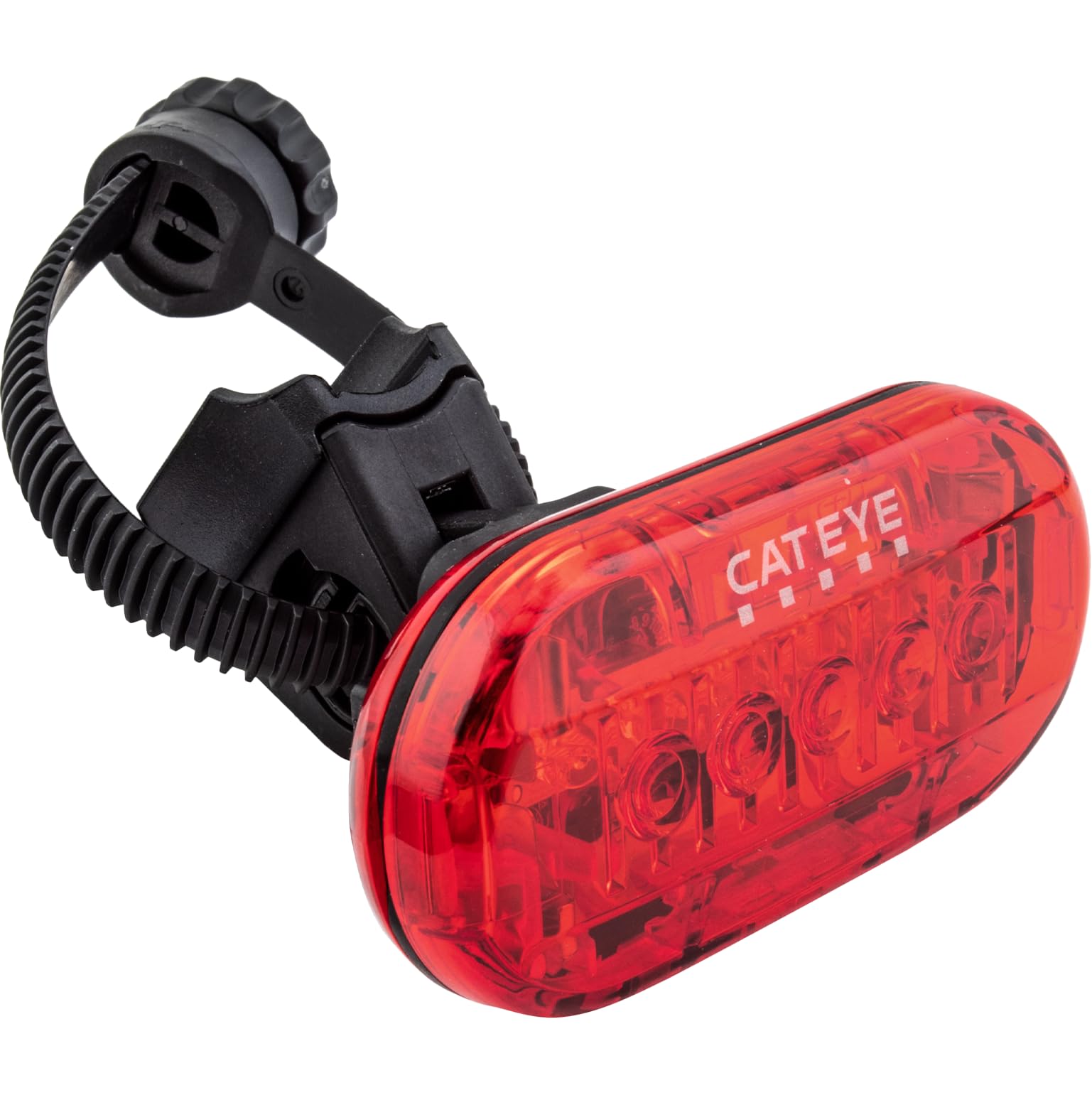 CATEYE Omni 5 Bike Safety Light – IPX4 Waterproof 5 LED Safety Light with 360° Visibility, Multiple Flashing Modes, AAA Battery, 200+ Hour Runtime,
