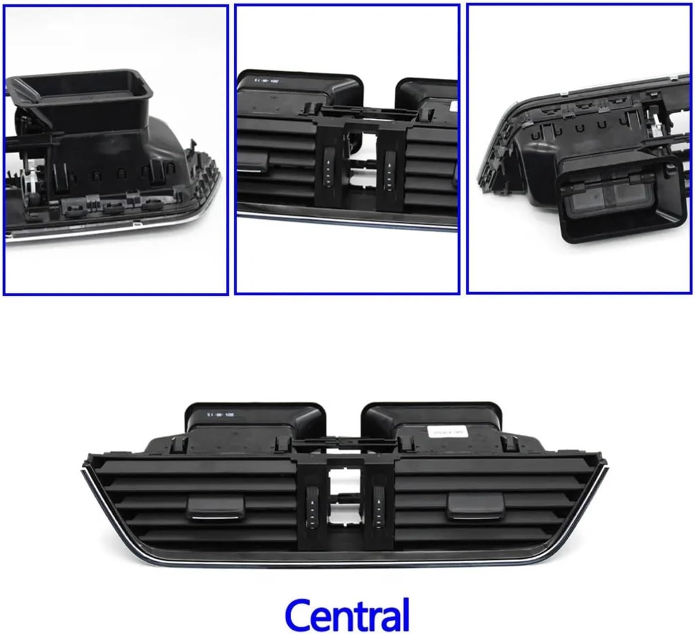 Fit For Skoda Fit Fit Octavia 3 A7 5E MK3 Dashboard Front Rear Vent Grille Outlet Assembly 2015-2021 5E0820951CZLL,5E0819702,5ED819203(Right 1PC)