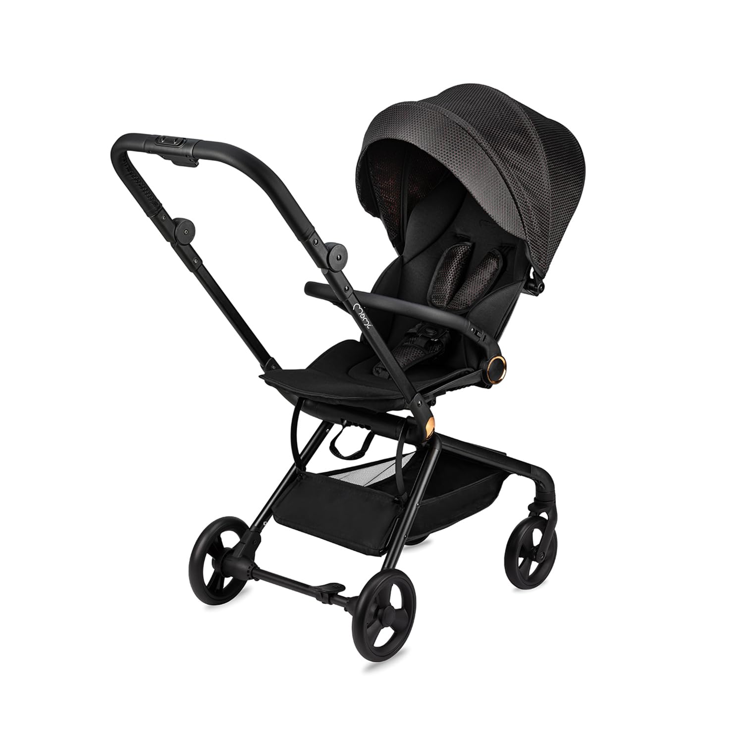 MoMi ADELLE Passeggino Leggero Reversibile Pieghevole da Viaggio Fino a 22 kg Fronte Mamma Schienale Regolabile