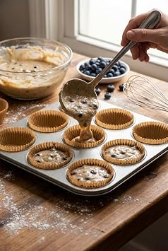 Orret Home 100 Adet Kraft Kek Kapsülü Cupcake Muffin Kalıbı Yanmaz Yapışmaz Yağlı Kağıttan Tek Kullanımlık Fırın Uyumlu Kek Kalıbı (100)
