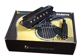 【大人気】Skysonic ギターピックアップブラック 演奏 大人気】Skysonic ギターピックアップブラック 演奏 高級