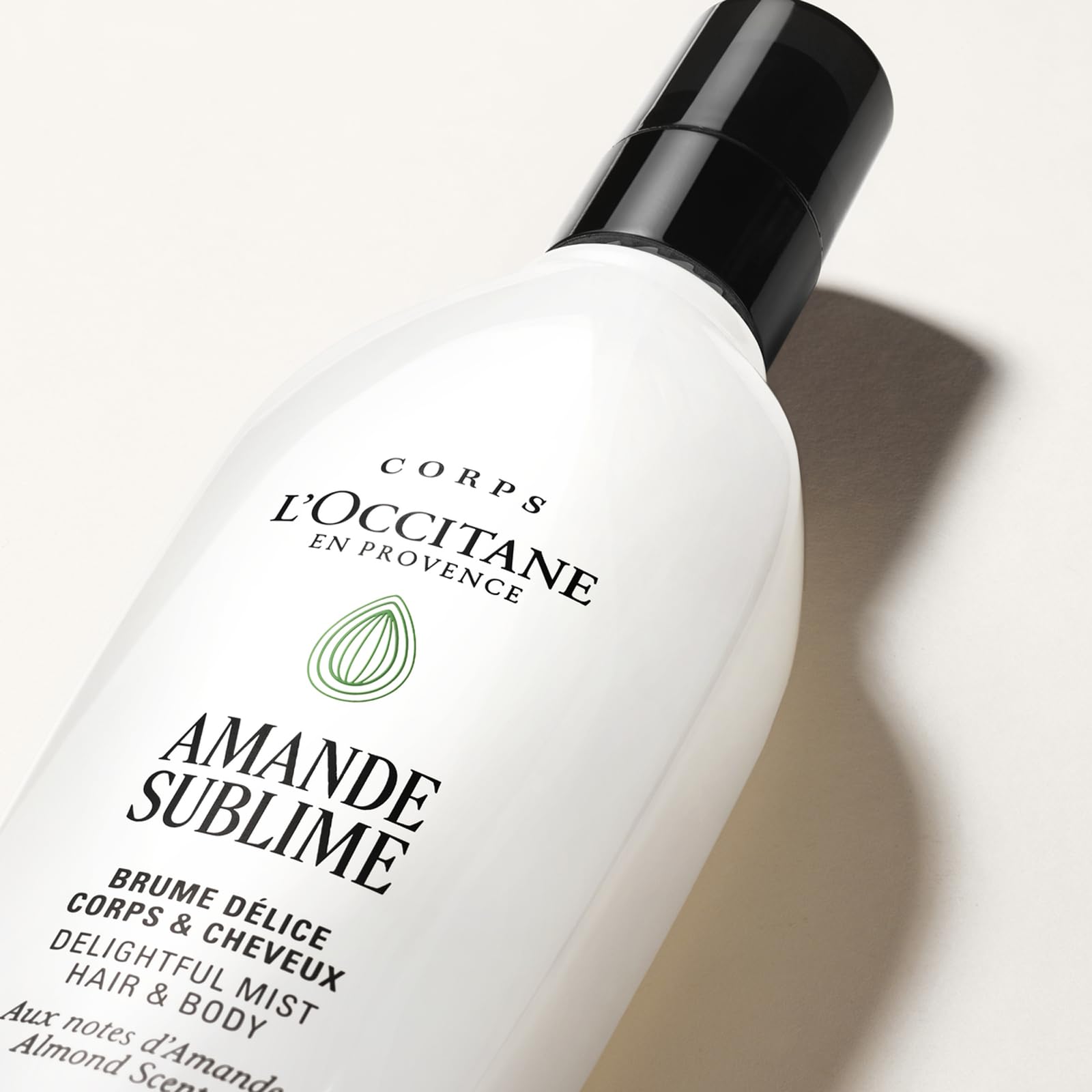 L'OCCITANE - Bruma Delicia Cuerpo & Cabello Almendra (Amande Sublime) - 100 ml - Notas de fresia, almendra y vainilla - Fabricado en Francia