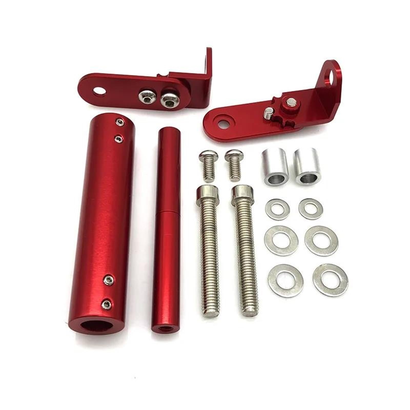 Support De Navigation GPS pour Téléphone Portable pour Trail125 PCX125 ADV160 Pièces De Rechange pour Support De Téléphone Portable GPS GPS Support(Rouge)