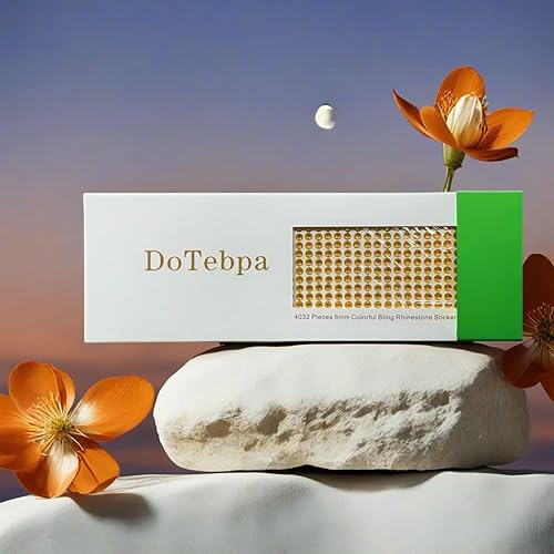 Miniatura 5 de 4032 piezas de calcomanías de diamantes de imitación de 0.236 pulgadas (0.236 in), autoadhesivas para álbumes de recortes y manualidades, bodas,