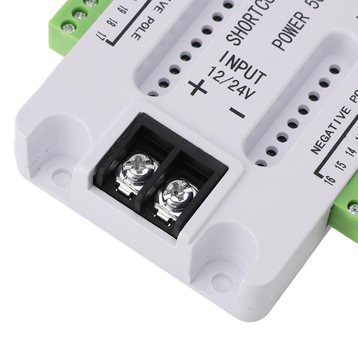 NLIGHTING Controller LED per Scale 32 Canali 12V/24V 500W con 2 Sensori PIR e Sensore Crepuscolare – Centralina Intelligente per Illuminazione Sequenziale Scale fino a 32 Gradini – Domotica Smart Home