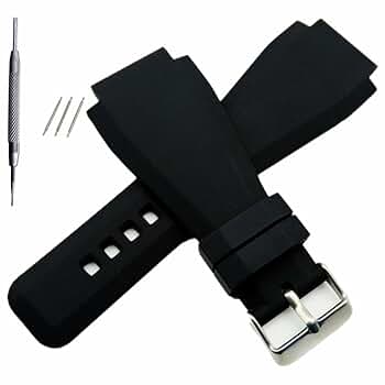 Amazon.co.jp: [watches419] 34 * 24mm 最適 腕時計ベルト For