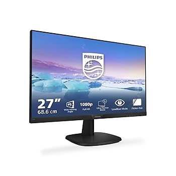27インチ 液晶モニターPHILIPS 273V7QDAB/11 2021年製⑥ フル HD 液晶モニター 273V7QDAW/11 | Philips