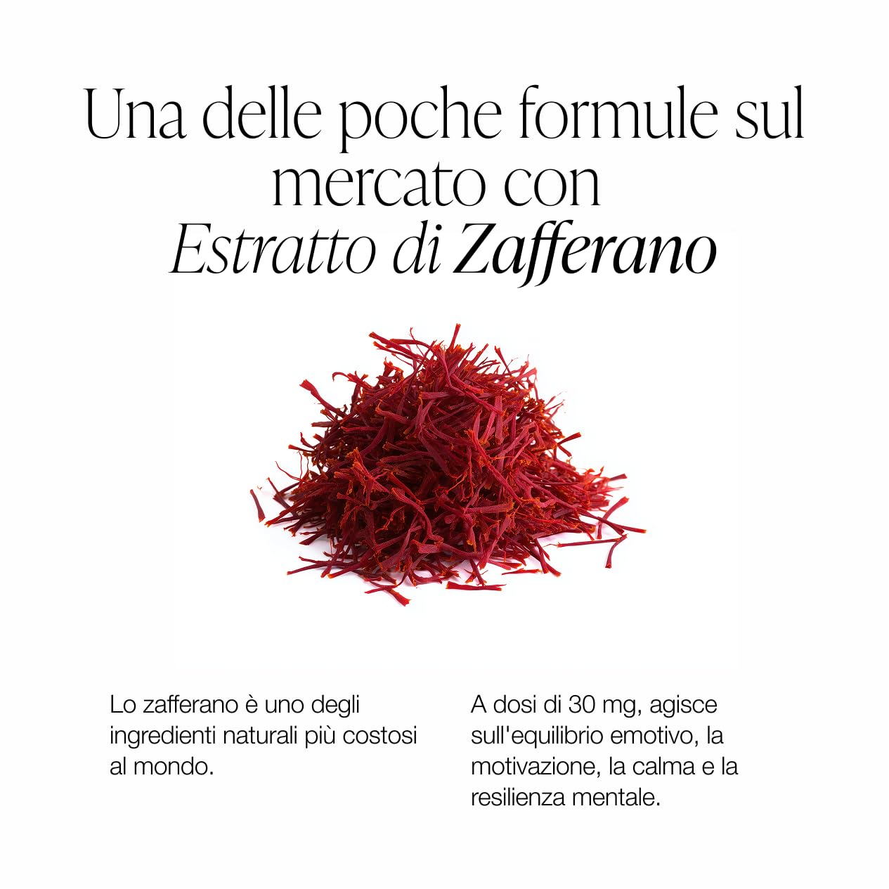 ZZEN Calm - Ashwagandha KSM-66® Vegan da 600 mg con Zafferano e Melissa | 5% Withanolidi, Integratore Ginseng Indiano per Stress, Ansia e Cortisolo Balance, 60 Capsule, Nootropico Calmante