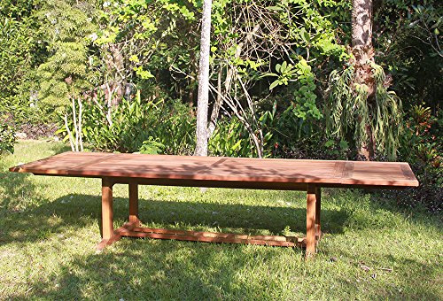 Tisch Big Brighton 240 cm Teakholz Gartentisch Ausziehtisch – Bild 3