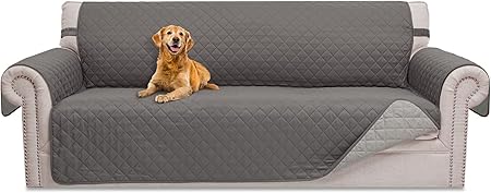 HOMERILLA Reversible 3 Cushion Couch Cover for Dogs