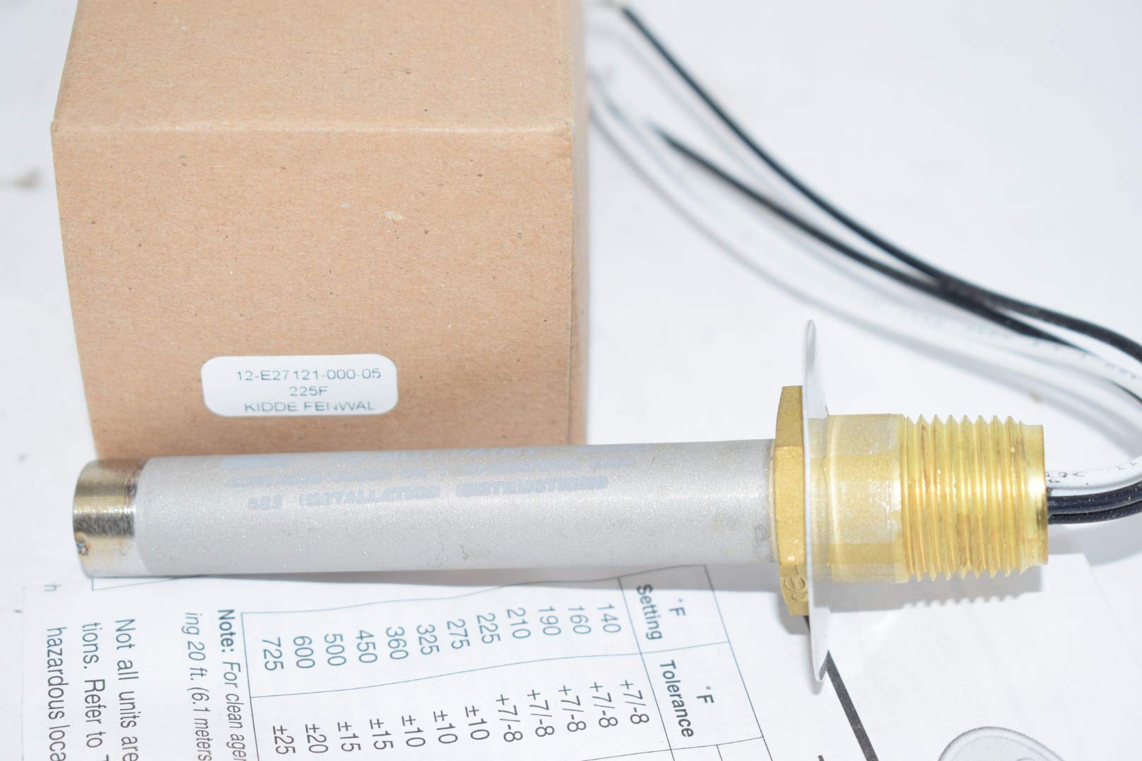 FENWAL 12-E27121-000-05 DETECT A FIRE UNIT 225FNEW IN BOX