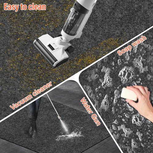 36 x 60 Inch Premium Oil Spill Mat,Garage Floor Mat for Under Car,Highly Absorbent Maintenance Mat Protect Your Floor from Oil Drips, Spills, Splashes and Stains(2 Pcs)
