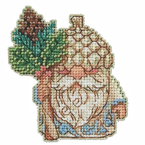 Broderie Mill Hill Jim Shore kit point de croix de précision avec perles de rocaille