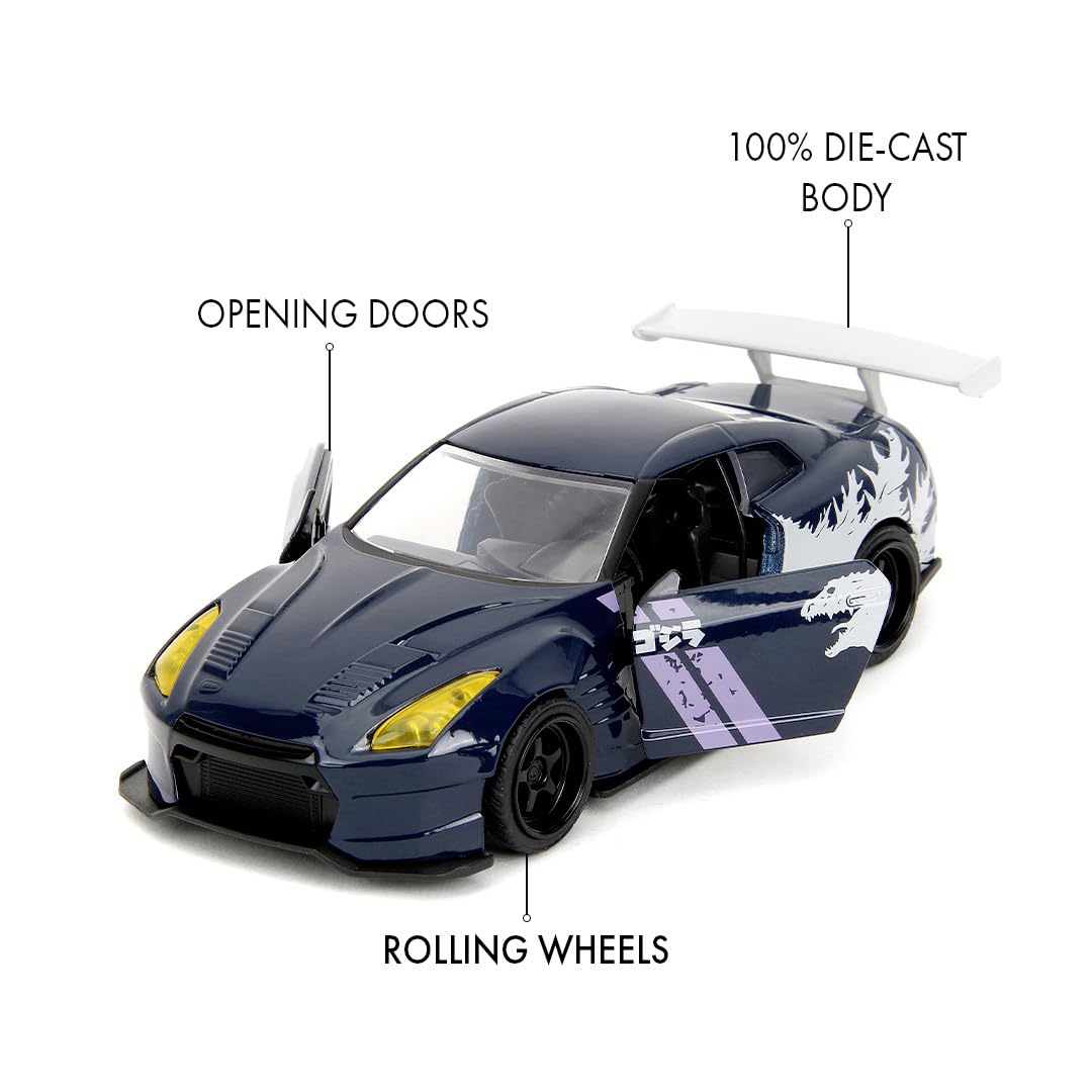 Jada Godzilla 2009 Nissan GTR R35 1:32 : Amazon.ca: Toys & Games