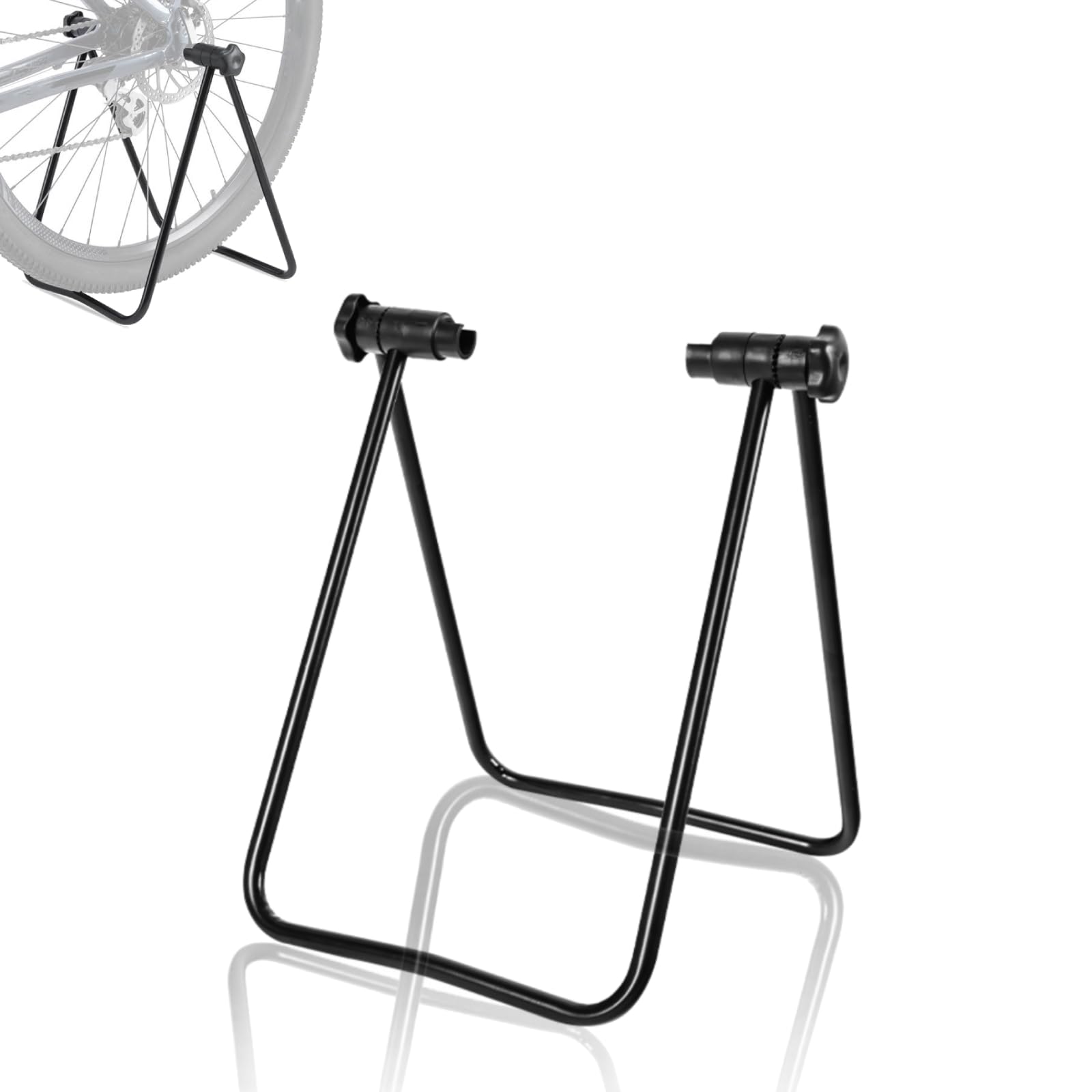 Cocoarm Repair Stand Floor Type Parking Rack Stand Floor Parking Rack Adjustable Height, Foldable Mechanic Repair Rack Stand for Storage
