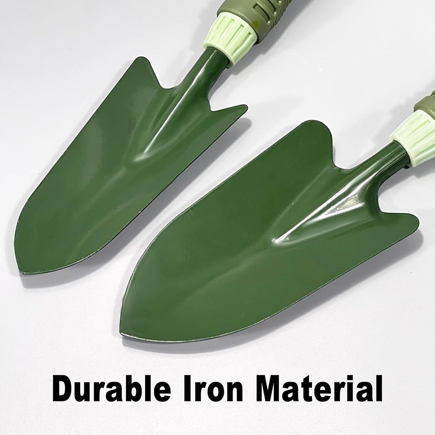 Garosa 4PCS Garden Tool Set, Gardening Tools with Non Slip Rubber Grips for Digging Weeding Loosening Soil Transplanting with Storage Bag