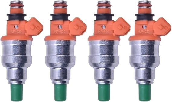 4X 560cc Fuel Injector INP-020 Compatible For Mitsubishi Lancer 3-5 Ohm Evo 5-9 MDL560 Gasoline Car Low Impedance Nozzle