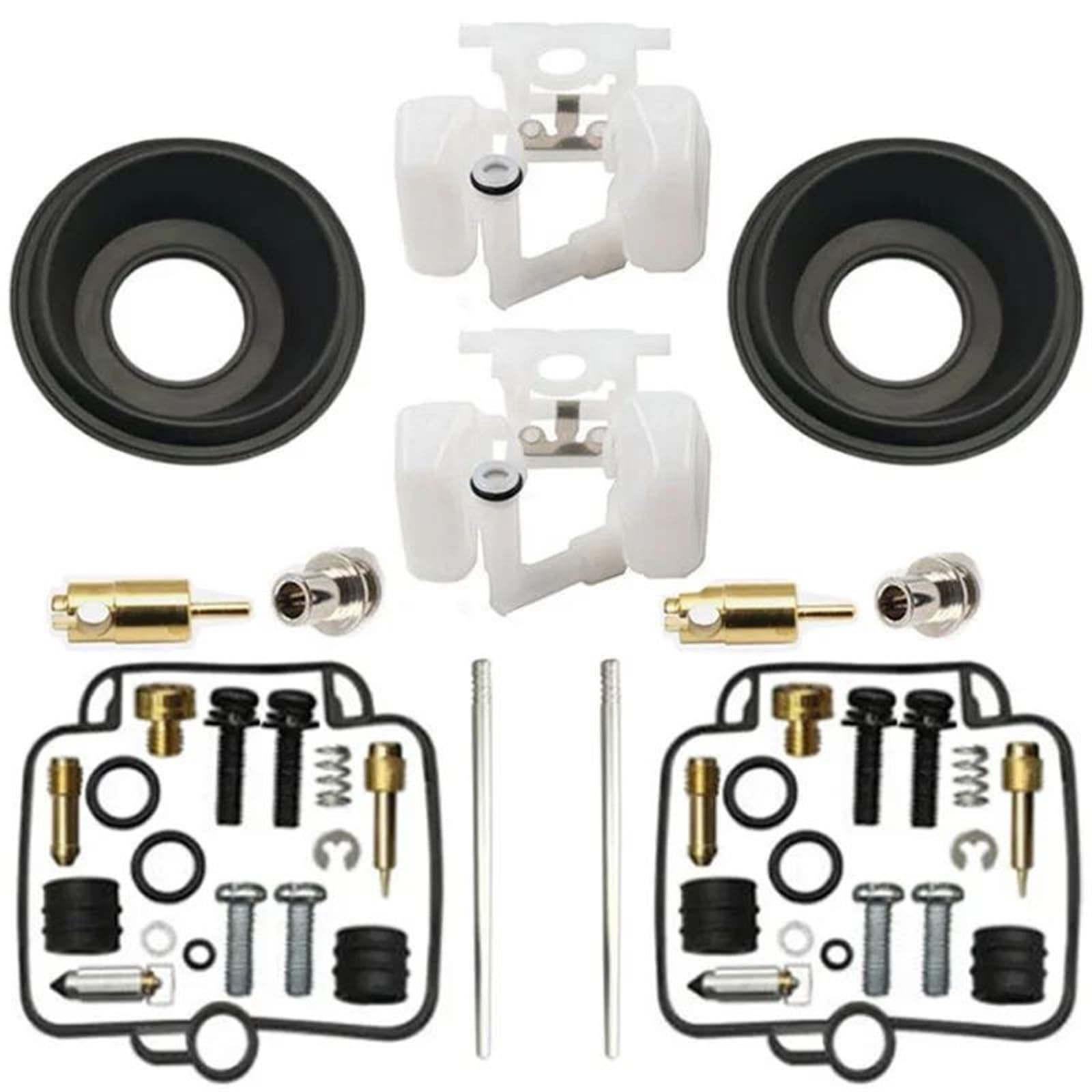 Kit revisione carburatore Kit di Riparazione del Carburatore per Motociclette, Galleggiante A Membrana, per Aprilia, per Pegaso F 650 1993-1999, Set di Ricostruzione del Carburatore(Style 4)