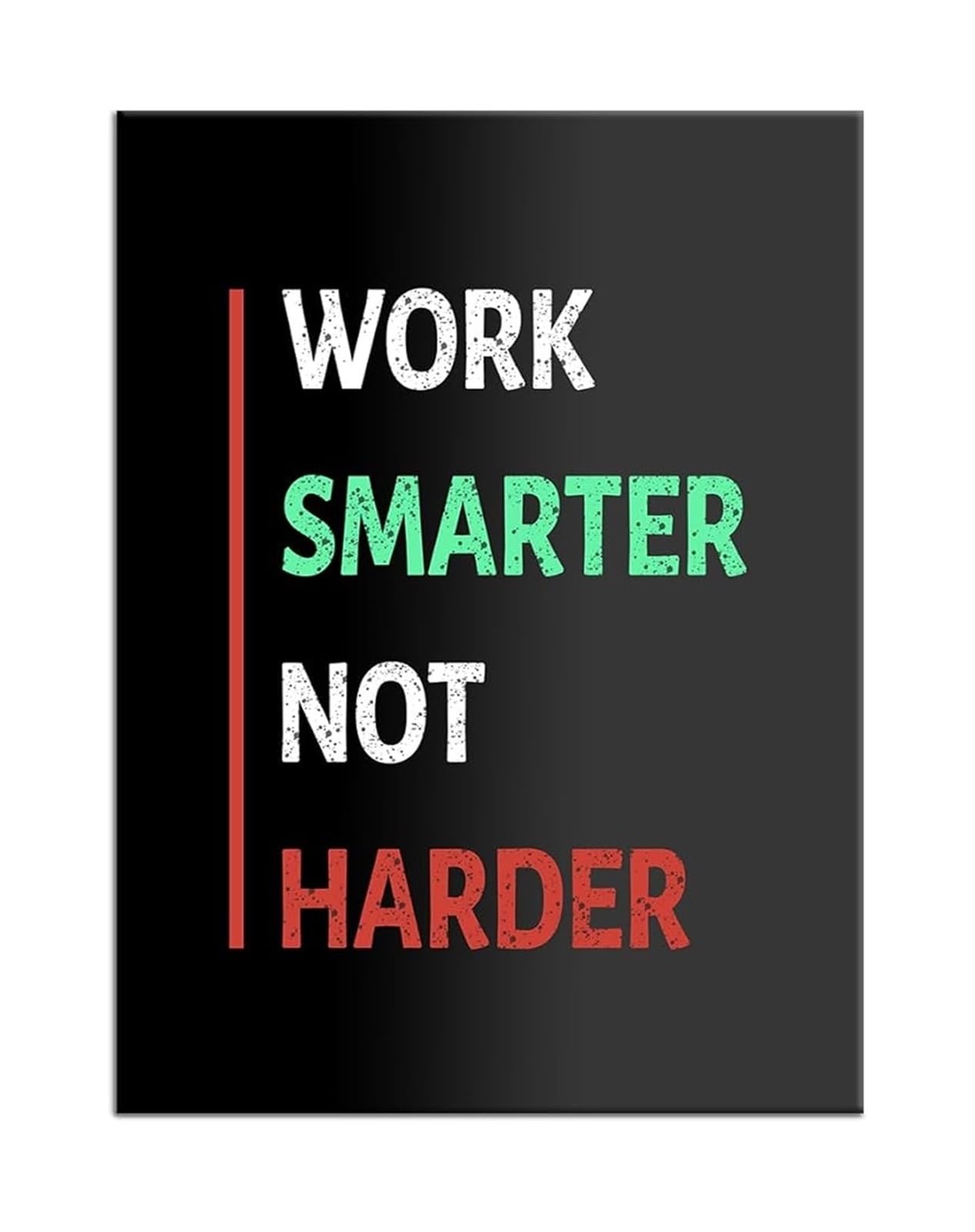 GYQYJPFZM Canvas Wall-Art Poster Motivational Inspirational Entrepreneur Quotes for Teens Bedroom Home Decor Efficiency Mindset