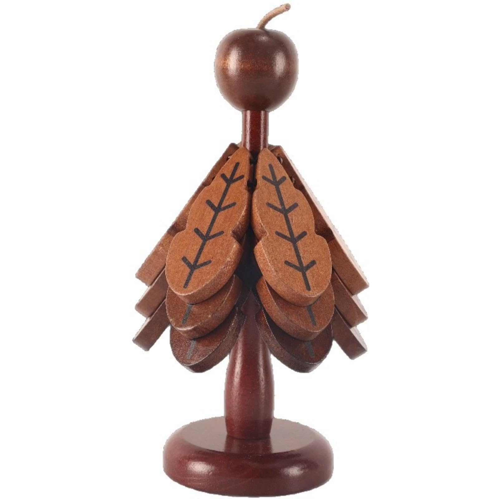 Christmas Tree Insulation mat, Original Solid Wood Coaster, Dining Table Decoration, placemat, Pot and Bowl mat
