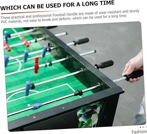 Miniatura 8 de 1 par de mango de futbolín de fútbol agarre de máquina de fútbol agarraderas de mesa de futbolín de fútbol piezas de agarre de fútbol mesa de