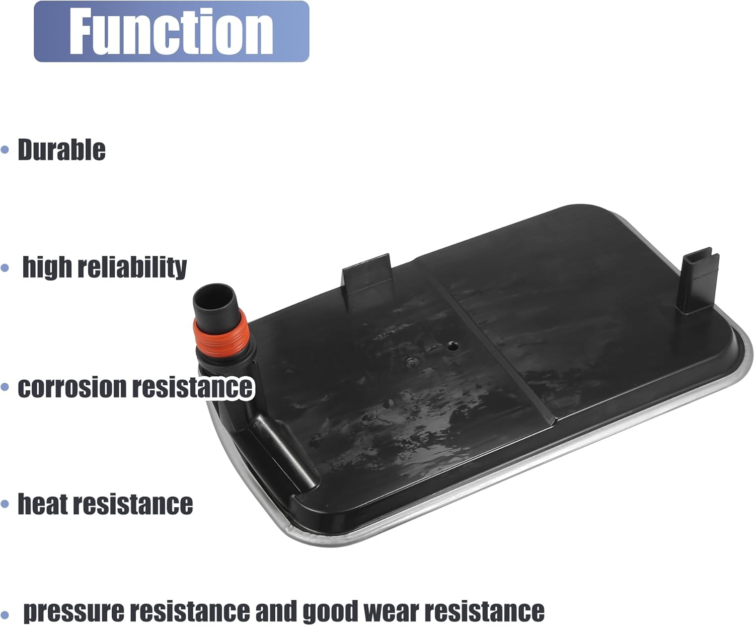 X AUTOHAUX 1 Pcs No.24117510011 Transmission Filter Oil Pan for BMW X5 3.0i 3.0L L6 - Gas 2001-2006