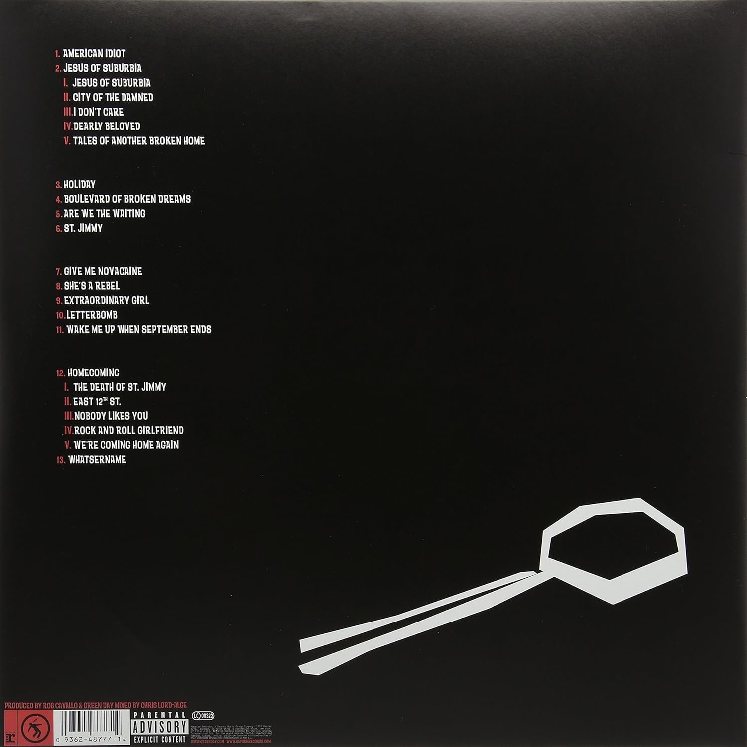 Green Day - American Idiot Double Record