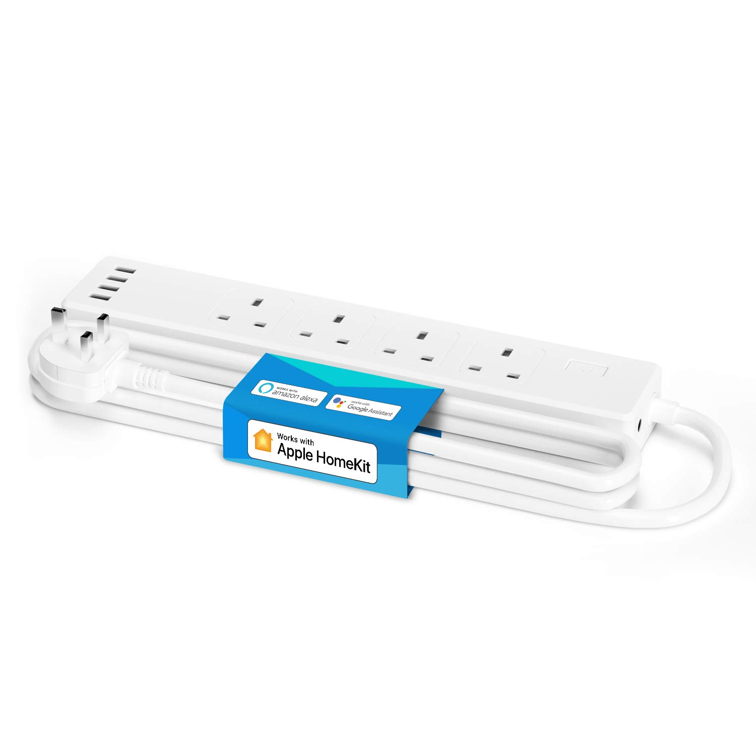 (Updated) meross Smart Power Strip, Support Apple HomeKit, Alexa