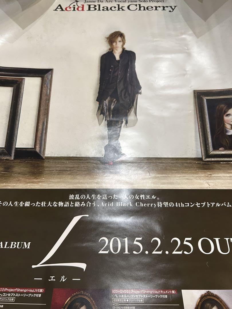 Acid Black Cherry アシッドブラックチェリー 黒猫 ポスター 買取】acid black cherry(abc) ポスター 黒猫 Adult Black Cat
