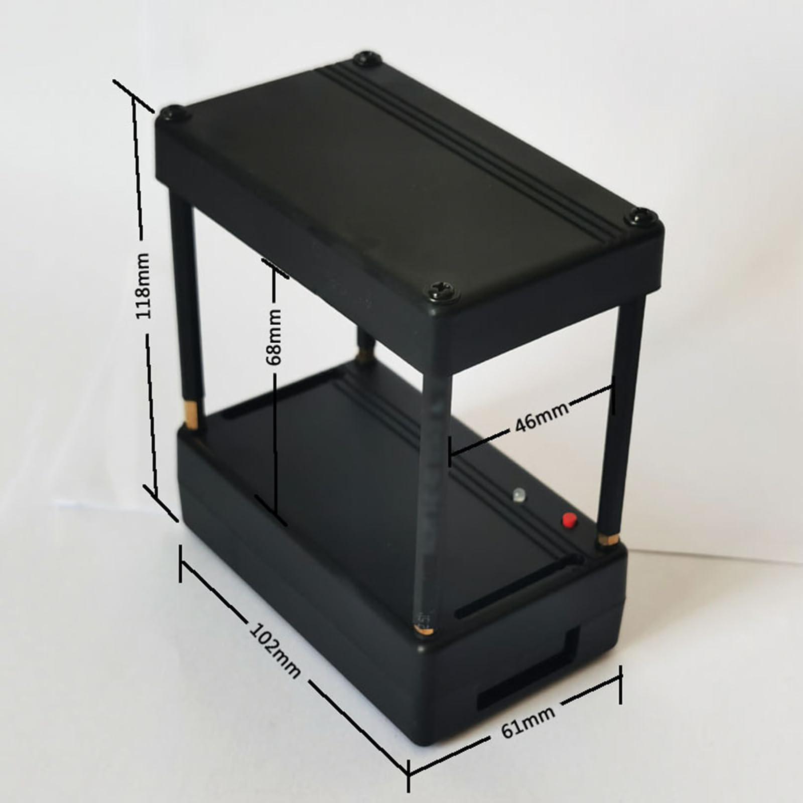 Herramienta cronógrafo recargable, probador de velocidad con trípode, mide velocidades de 1-2000 m/s (4-6500 FPS), ideal para probar tirachinas, tenis de mesa, bádminton