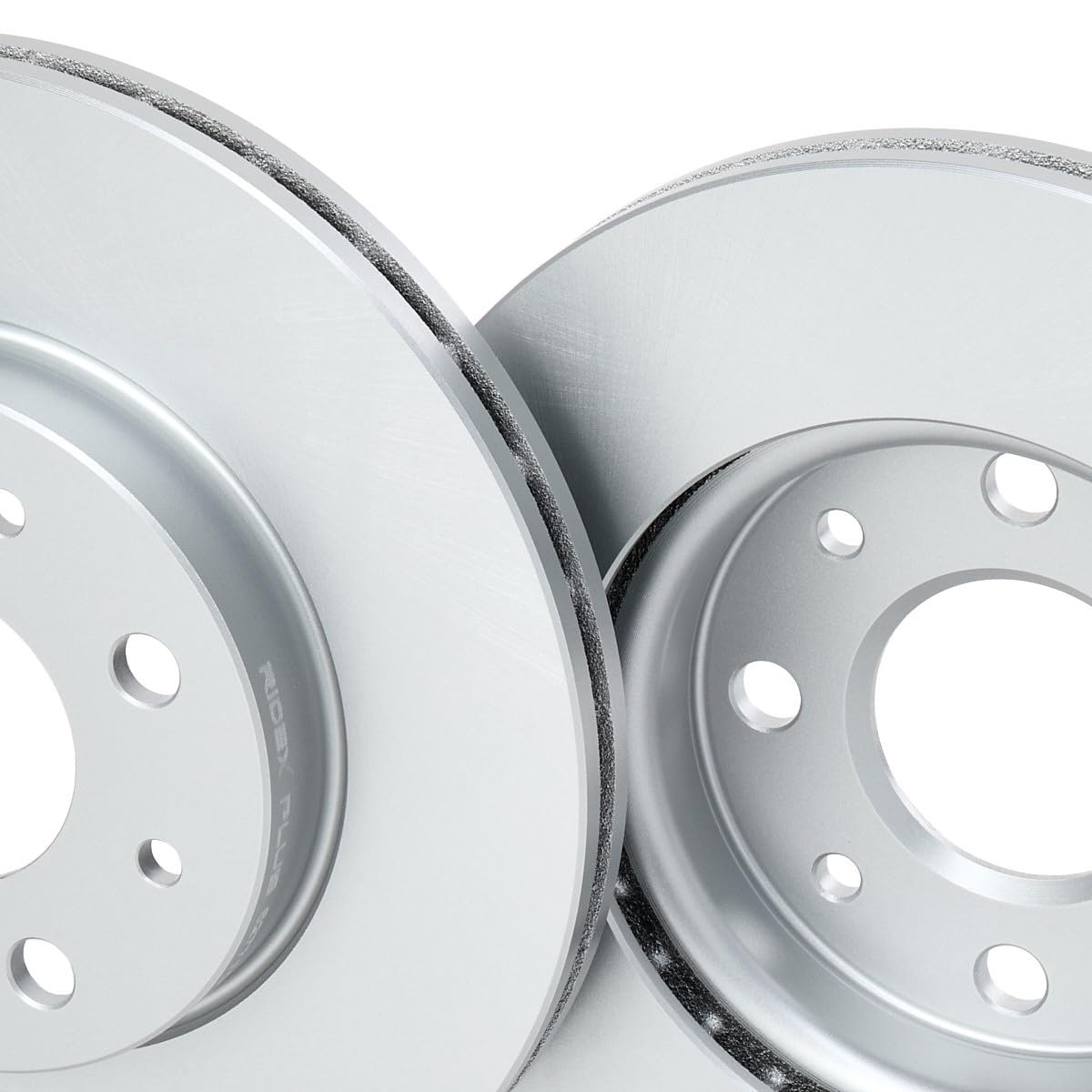 RIDEX PLUS 82B0406P 2x Disco freno Anteriore con bulloni/viti Compatibilità con FIAT 500 312