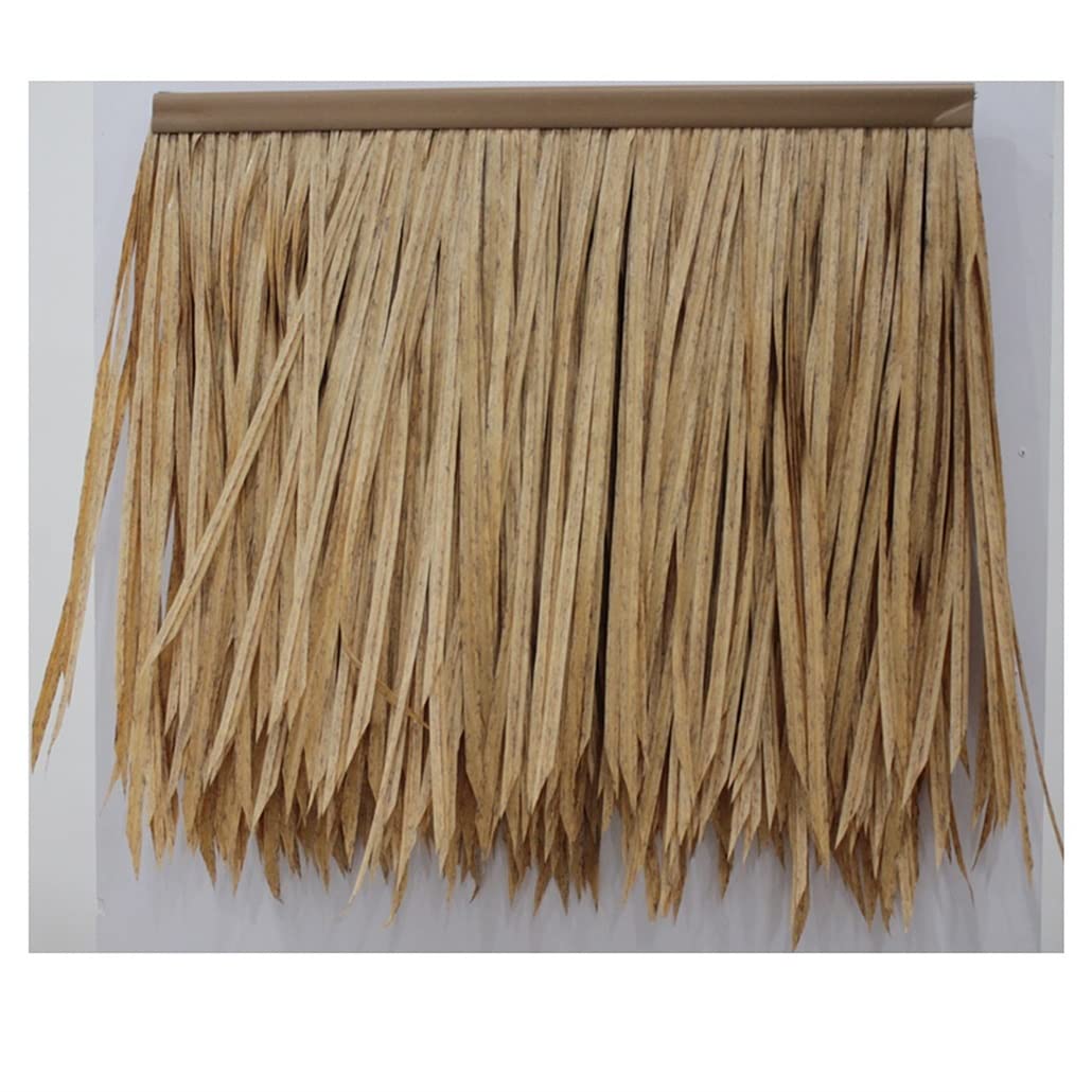 Cenador tropical con teja de paja artificial PE Yellow1