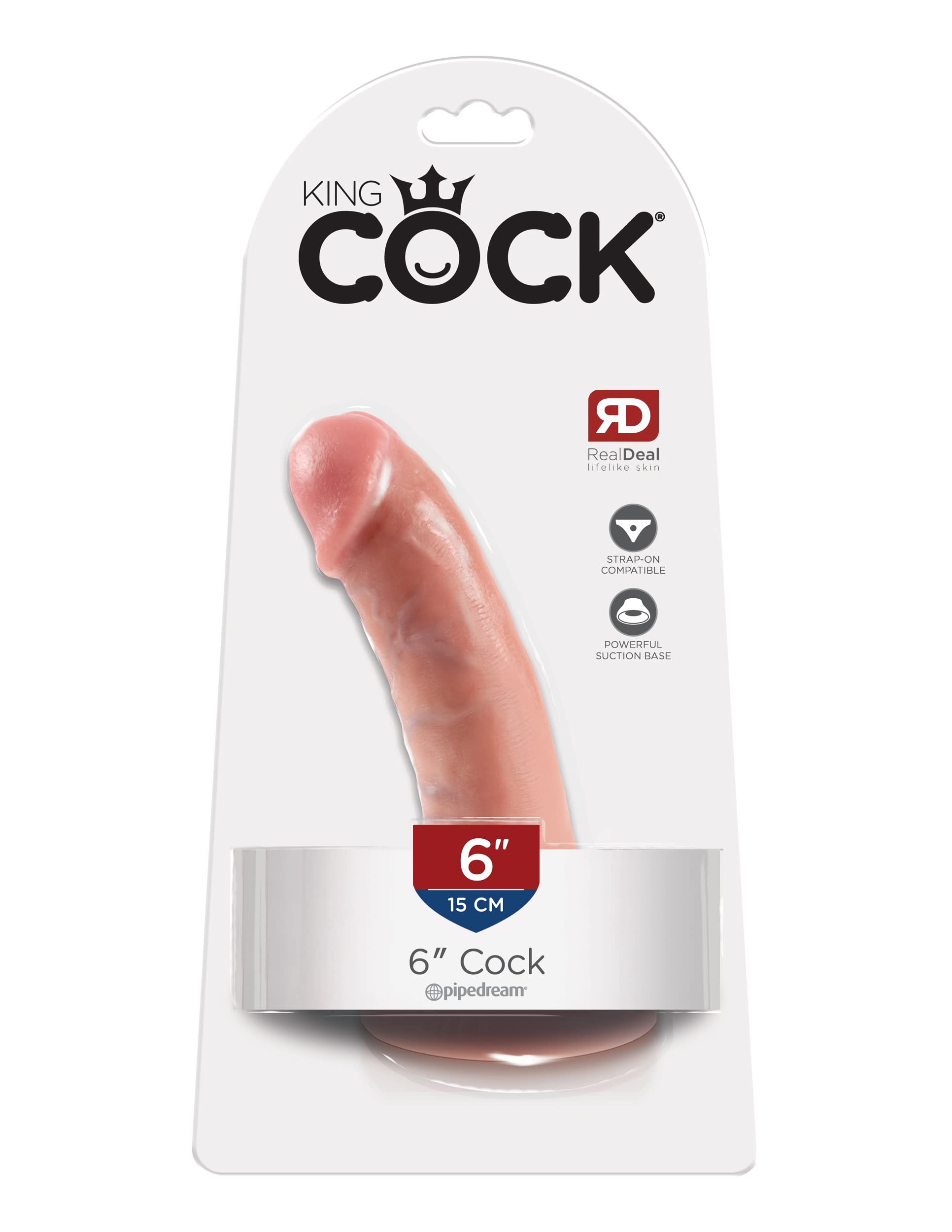 Königshaard 15, 2 cm dildo di carne