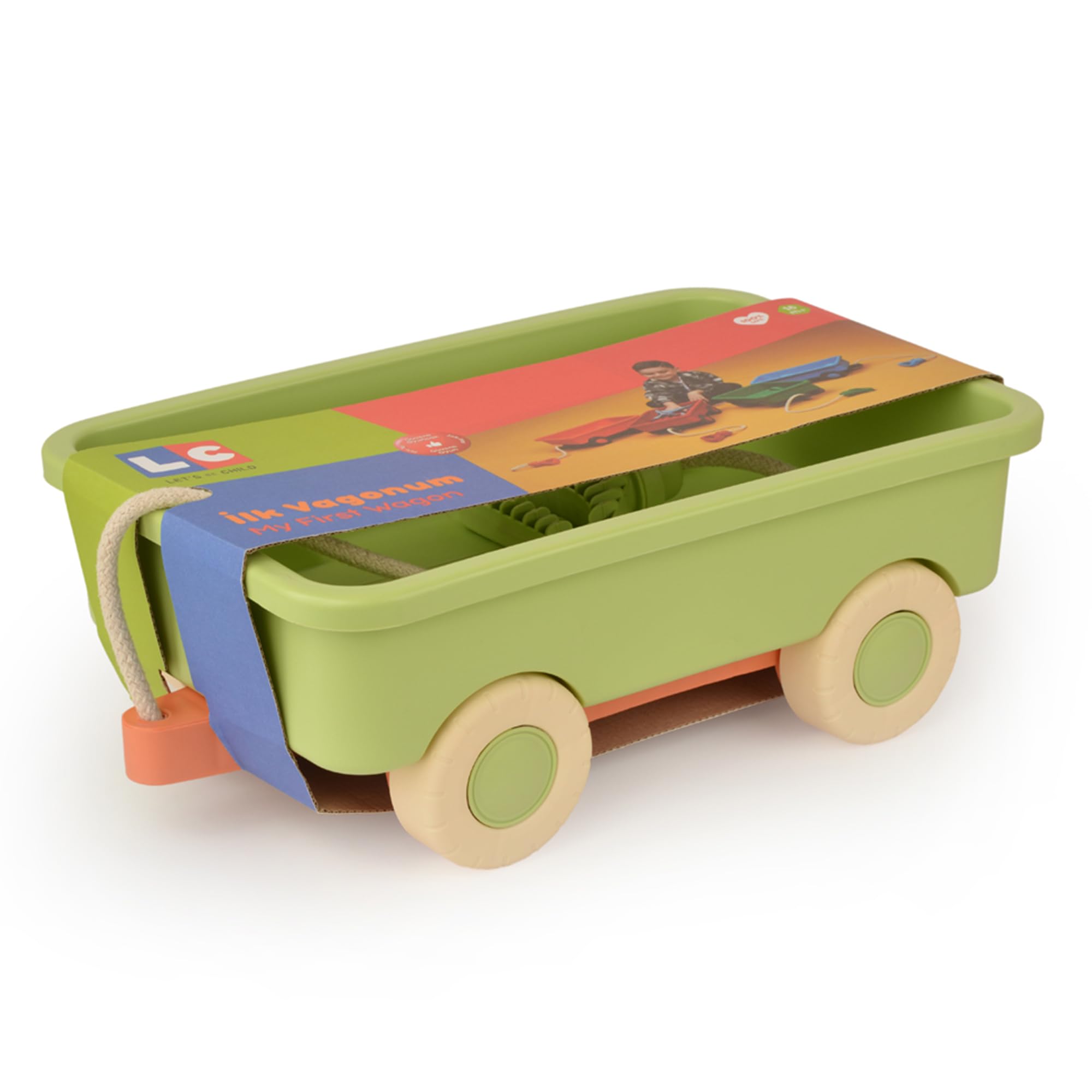 Carro de juguete para niños, equipo de juego al aire libre para niños, seguro, sin BPA, carrito para niños de 2 a 6 años, playa, juguetes de jardín, juguete de empuje, carrito de cochecito | Regalos