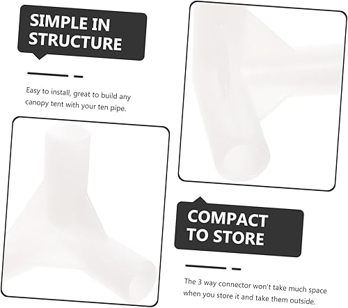 Miniatura 7 de 20 unids tienda de campaña conjunto A marco Toldos para patio exterior toldo centro conector tienda accesorios tienda poste reparación carpas carpas