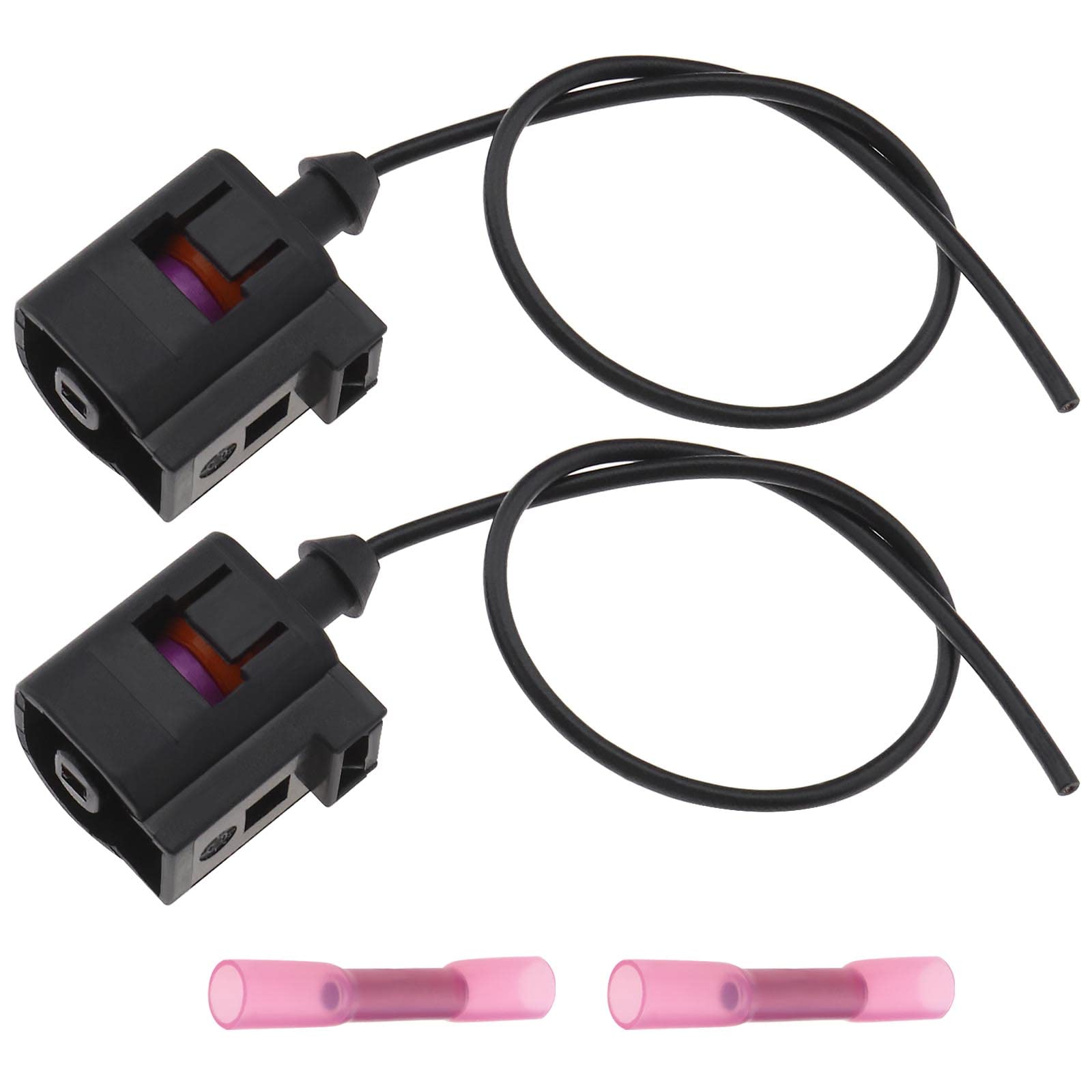 The Lord of the Tools 2 Pezzi 1 Pin Connettore Sensore Pressione Olio Con Filo 1J0973701 Compatibile con A3 A4 A5 A6 Compatibile con Golf Compatibile con Jetta