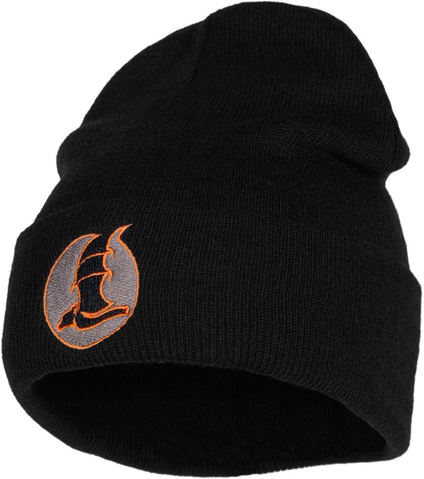 e4Hats.com Bat Insignia Embroidered 12 Inch Long Knitted Beanie