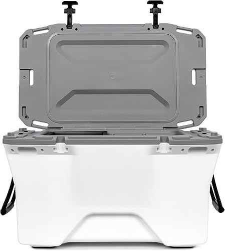 Miniatura 2 de Camco - Hielera Currituck blanca y gris de 50 cuartos, 28 litros