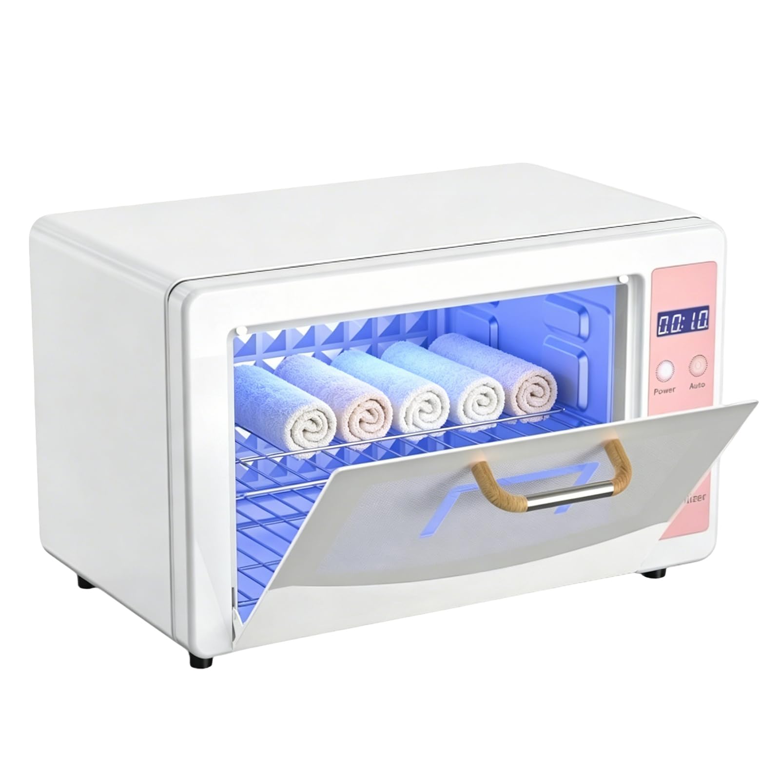 Stérilisateur UV 10L pour Salon de Manucure, Grand Appareil de Nettoyage pour Outils de Manucure avec Séchage à Air Chaud, Stérilisateur d'Instruments pour Salons de Beauté, Coiffeurs, Spas & Maison