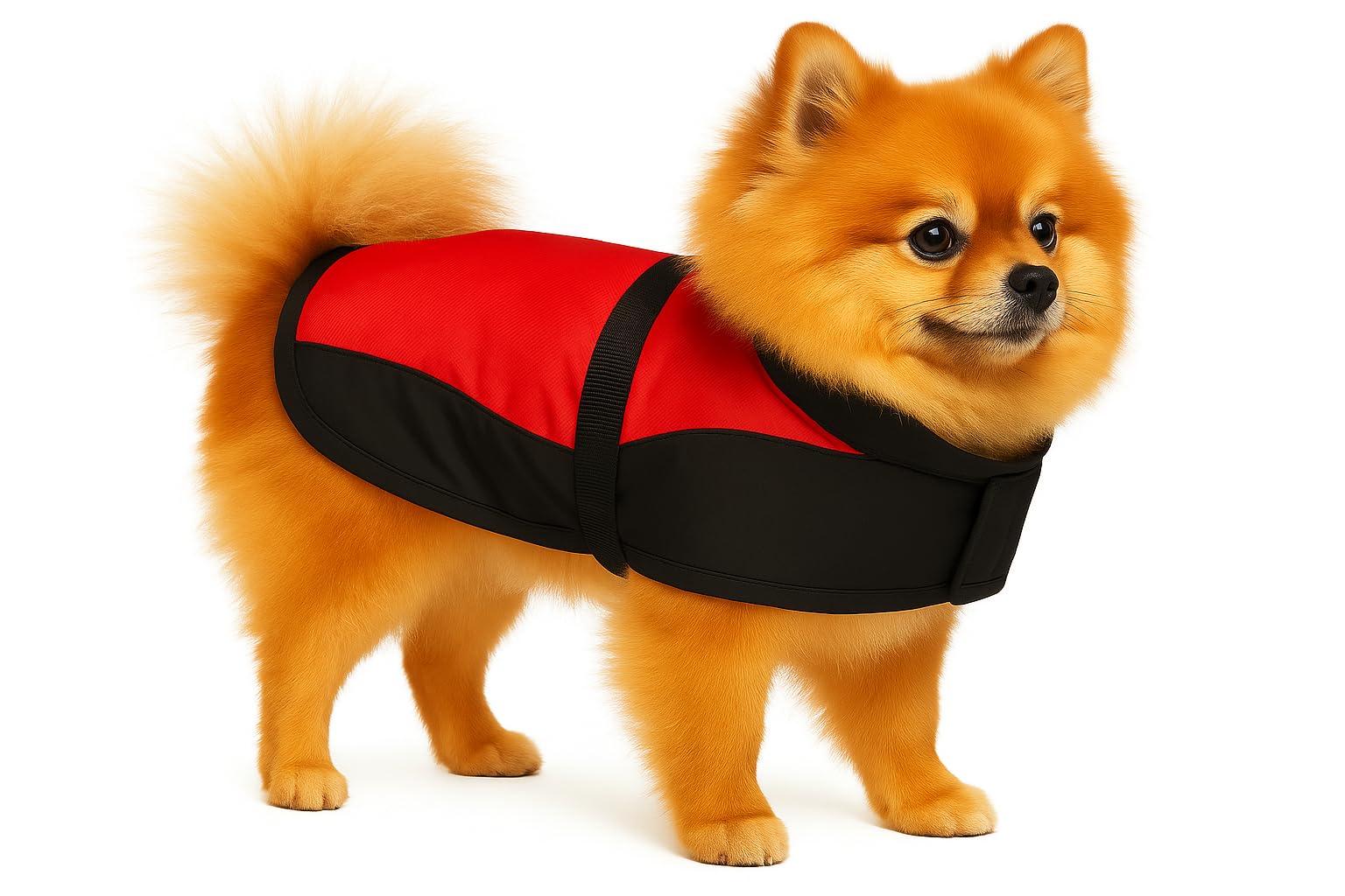 FLAMINGO Eisbär Dog Coat 25 cm Red