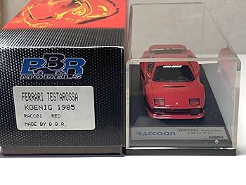 BBR フェラーリテスタロッサ　1/43 ミニカー　最終価格 Amazon | BBR 1/43 ケーニッヒ・テスタロッサ赤 | ミニカー