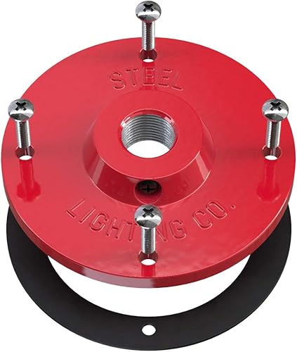 Miniatura 7 de Steel Lighting Co. Topanga - Luz de granero  Montada en la pared al aire libre  Luz de garaje de granja fabricada en Estados Unidos  Cúpula de 14