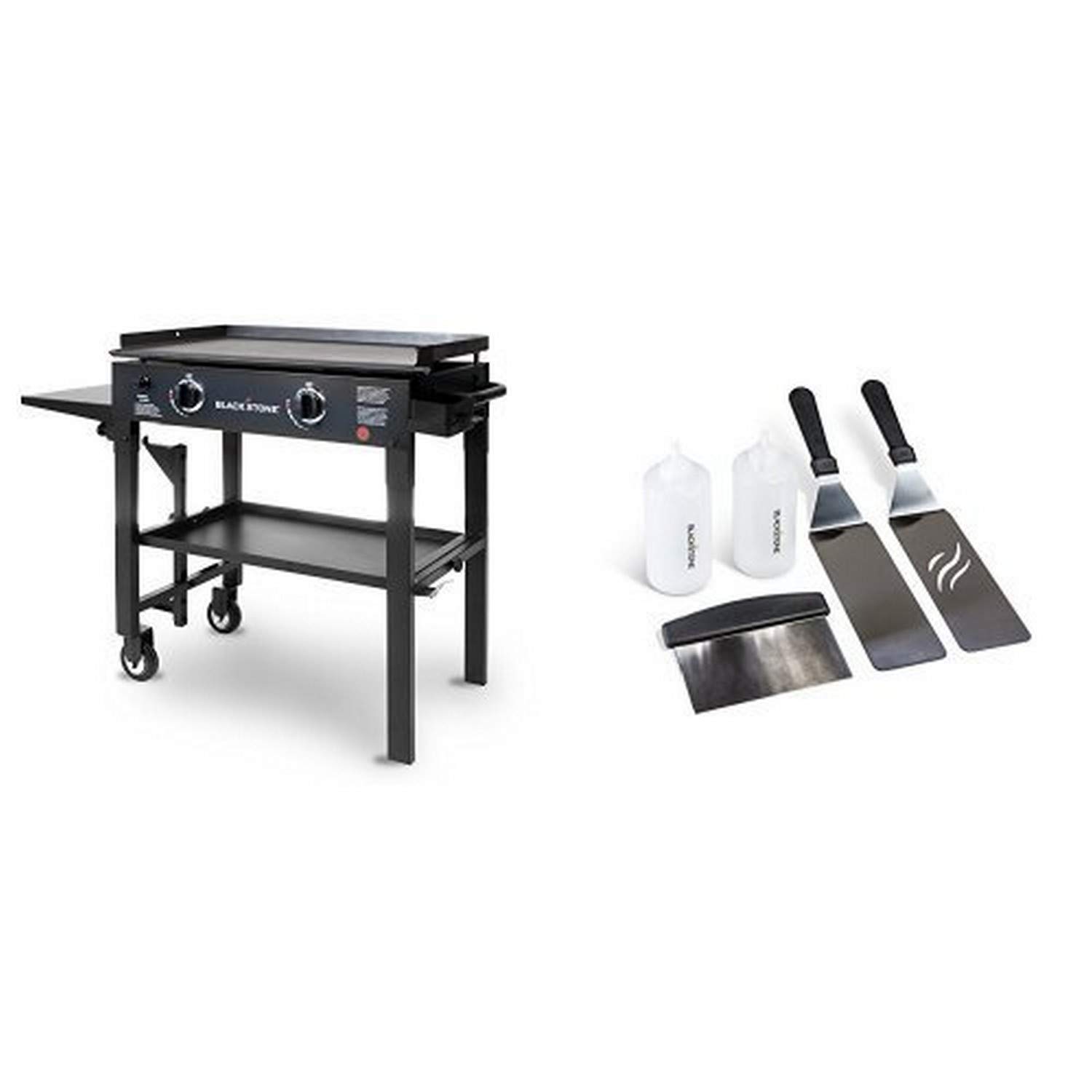 Buy Blackstone 28 inch Outdoor Flat Top Grill Griddle Station 2