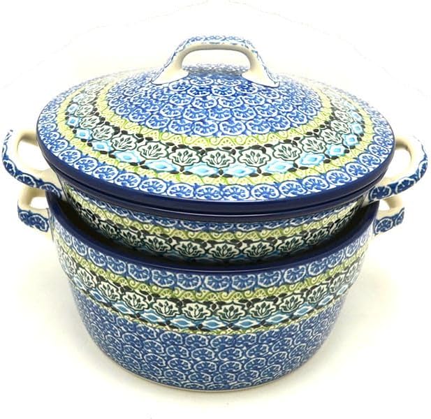 Polish Pottery Bakeware Set - Tranquility