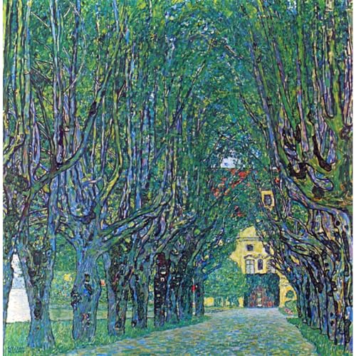 Toile Klimt Way to the Park 76x101 cm ARTICULOZY en rouleau