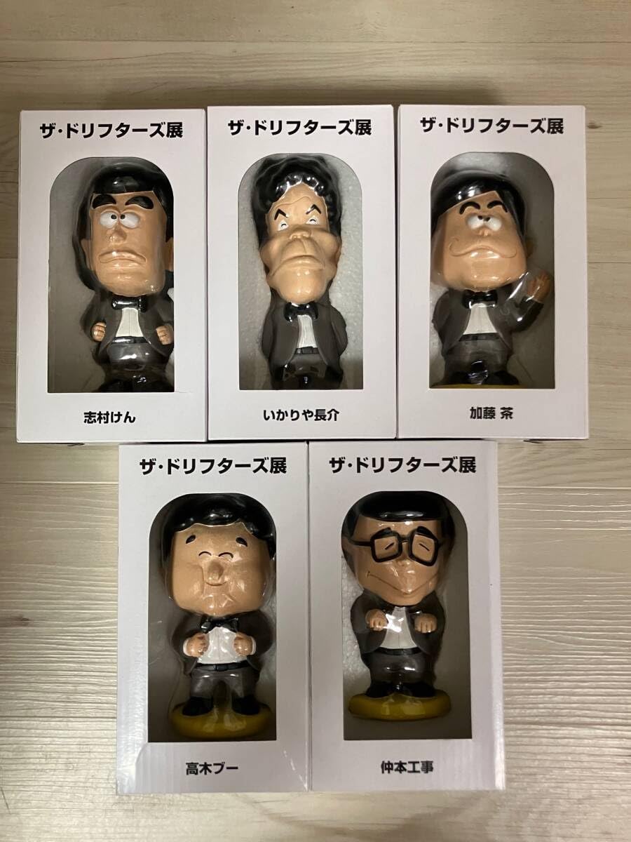 Amazon.co.jp: ザドリフターズ展 結成60周年記念 限定 フィギュア 5人 
