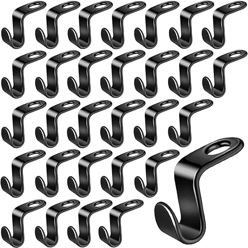 150 ganchos para colgar ropa, clips extensores de plástico resistente, ganchos de conexión de terciopelo, ganchos de suspensión en cascada para